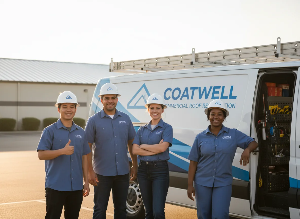 Commercial roof coating company in Chatham, MI